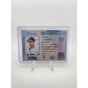 2023 Panini Contenders License To Dominate Jimmy Garoppolo Case Hit Raiders NM